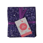 Craft Cotton Co. 100% Cotton Teal/Purple Bundle Fabric Fat Quarters 45x55cm Wide Digital Bundle for Crafting, Sewing, Quilting, Home Decor-(3685)